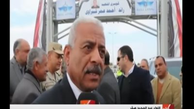 محافظ السويس عن كوبري الشهيد شبراوي: سيحقق طفرة كبيرة في النقل