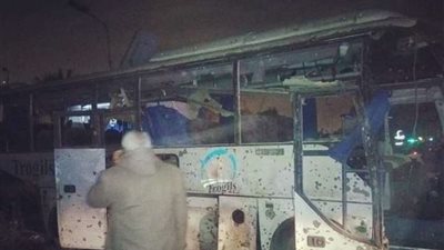 انتقال النيابة إلى مكان انفجار أتوبيس المريوطية