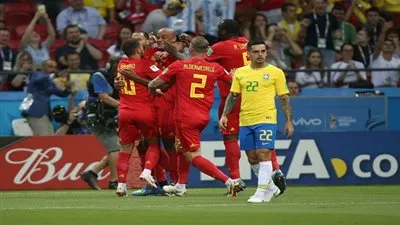 كومباني يتحدث عن كواليس الفوز على البرازيل في مونديال روسيا