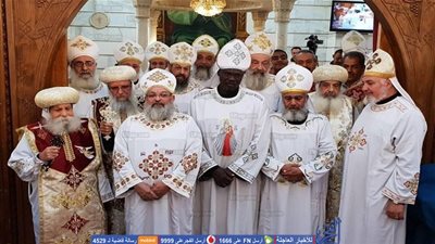 سيامة كاهن و٣ قمامصة جدد بإيبارشية أم درمان للأقباط الأرثوذكس بالسودان (صور)
