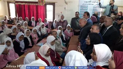 نائب وزير التعليم يزور الوادي الجديد (صور)