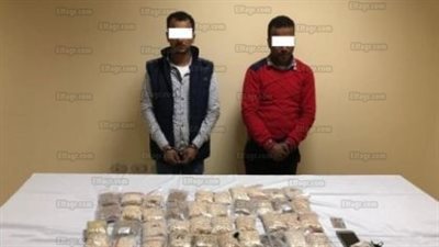 في ليلة رأس السنة.. ضبط سائق وعاطل وبحوزتهما 55 ألف قرص كبتاجون بالبحر الأحمر