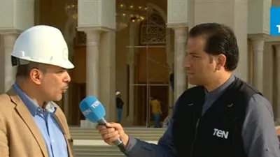 صاحب تصميم مسجد الفتاح العليم: مساحته 6 آلاف متر مربع.. ويستوعب آلاف المصلين