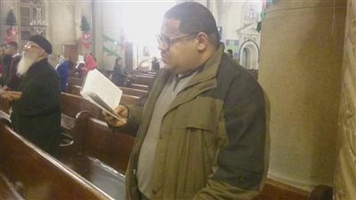 الأقباط يؤدون صلاة ليلة رأس السنة في الكنيسة المرقسية بالإسكندرية(فيديو وصور)