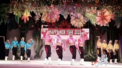 بدء احتفالية رأس السنة على مسرح البالون (صور)