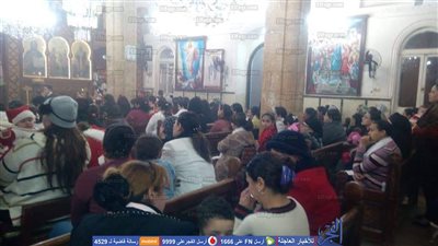 الاقباط يؤدون صلوات رأس السنة في كنائس الغربية (صور)