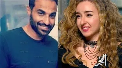 رد فعل غير متوقع من أحمد فهمي على بلوك خطيبته هنا الزاهد (صور)