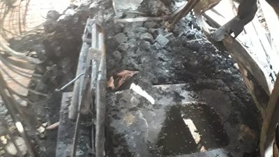 تشكيل لجنة لمعاينة حريق مصنع النسيج بشبرا الخيمة (صور)