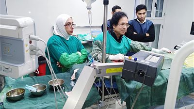 جمعية الأورمان تستقبل خبير ألماني لجراحات القلب (صور)