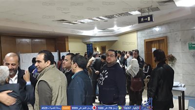 بدء توافد الصحفيين للمشاركة بانتخابات رابطة النقاد الرياضيين (صور)