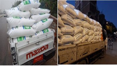  جهود شرطة التموين ومديريتي أمن الغربية وبني سويف في مكافحة جرائم الغش التجاري