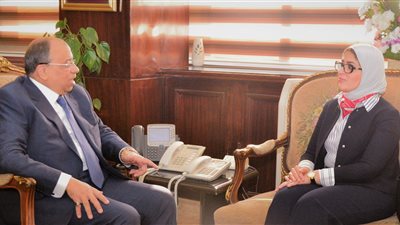 وزير التنمية المحلية يبحث مع 