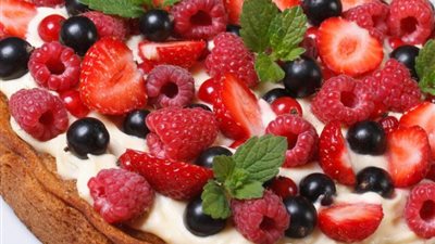 تارت بالفواكه المشكلة.. طريقة التحضير