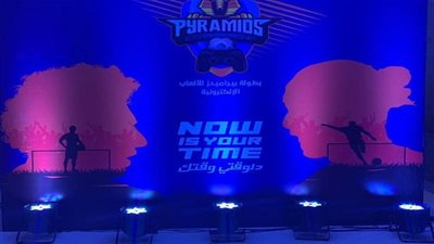 بالصور.. تجهيزات مبهرة لبطولة بيراميدز للألعاب الإلكترونية 