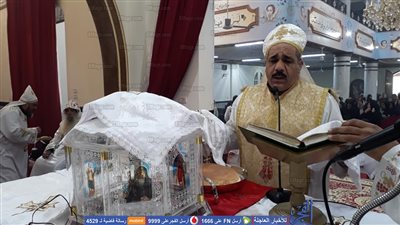 أسقف نجع حمادي يفتتح كنيسة أبوشوشة بقنا ويرسم لها كاهنا (صور)