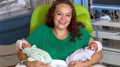 امرأة تلد مرتين في أقل من 30 يومًا.. تعرف على السبب! (صور)