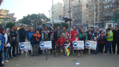 مستقبل وطن بالدقهلية ينظم ماراثون لذوي الاحتياجات الخاصة بالمنصورة 