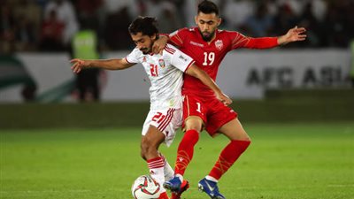 كأس أمم آسيا.. الإمارات تنجو من الخسارة أمام البحرين