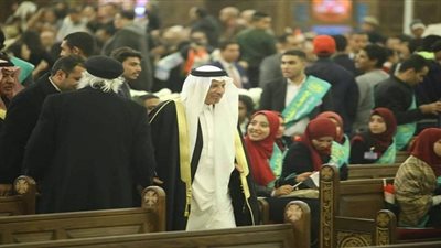 القطان يشارك في افتتاح مسجد الفتاح العليم وكاتدرائية ميلاد المسيح بالعاصمة الإدارية