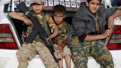 الحوثي يجند أكثر من 23 ألف طفل يمني