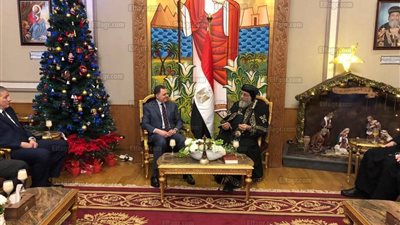 وزير الداخلية مهنئا البابا بعيد الميلاد: 