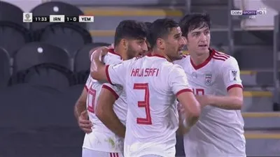 أهداف مباراة - إيران 5 × 0 اليمن