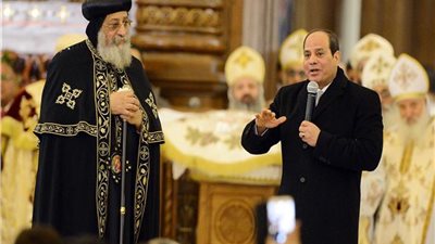 وكيل بطريركية الأرثوذكس: الرئيس السيسي أعطى للأقباط حقهم
