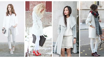 اللون الأبيض يحتل المراتب الأولى في كل عروض الأزياء 