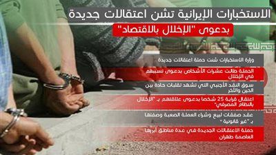 الاستخبارات الإيرانية تشن اعتقالات جديدة بدعوى 