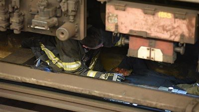 بالصور.. لحظة نجاة 