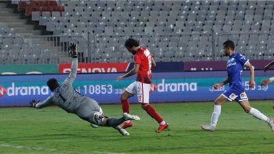 أهداف مباراة - سموحة 0 × 1 الأهلي