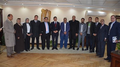 وزير الرياضة يستضيف مجلس إدارة 