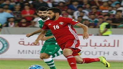 الأردن تتقدم على سوريا بهدف 