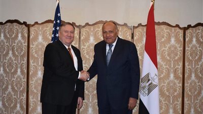 عاجل.. جلسة المباحثات الكاملة بين وزير الخارجية المصري ونظيره الأمريكي
