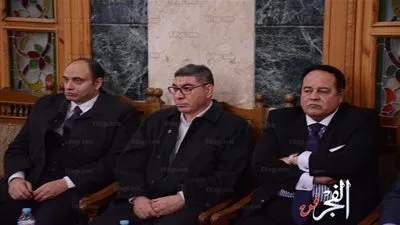 الإعلامي جمال الشاعر يتلقى العزاء في والدته بـ