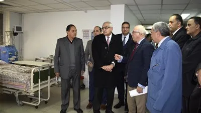 رئيس جامعة المنصورة يفتتح التجديدات بفرع مركز الكلى بمنية سمنود بتكلفة 11 مليون جنيه