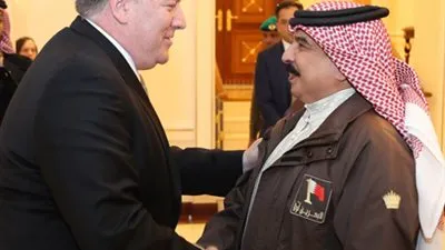 بومبيو من البحرين: المملكة تمضي على الطريق الصحيح لتحافظ على استقرارها وتقدمها