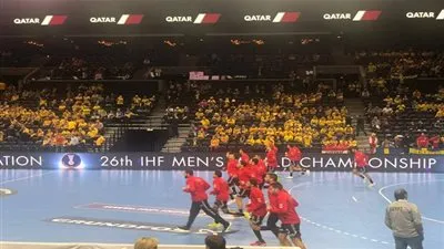 محاضرة لمنتخب اليد قبل مواجهة السويد فى بطولة العالم بالدنمارك