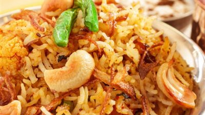 للنباتيين.. أفضل طريقة لتحضير أرز برياني 