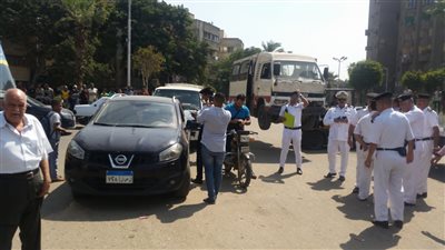 أمن الجيزة يفحص 17 شخصا في المنطقة الأثرية بالهرم