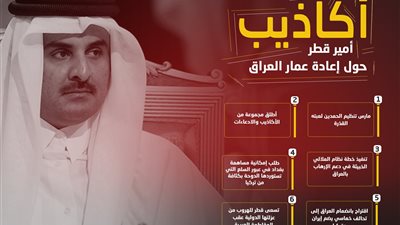 أكاذيب أمير قطر حول إعادة عمار العراق