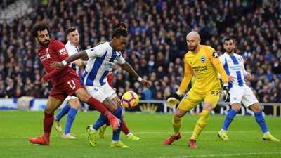 عاجل.. صلاح يسجل الهدف الأول لليفربول أمام برايتون (فيديو)