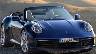 تعرف على مواصفات سيارة بورش 911 كابريو الجديدة