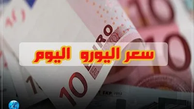 سعر اليورو أمام الجنيه في نهاية التعاملات اليوم الأحد 13/1/2019