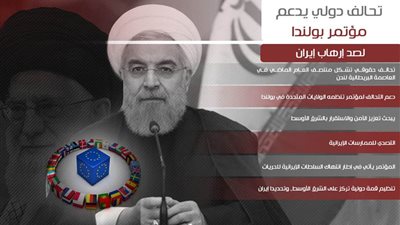 تحالف دولي يدعم مؤتمر بولندا لصد إرهاب إيران