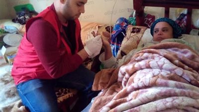 انتقال مبادرة 100 مليون صحة للمنازل في كفر الشيخ (صور)