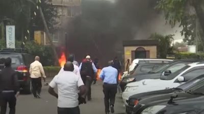 تفاصيل انفجار ضخم وسط العاصمة الكينية نيروبي 