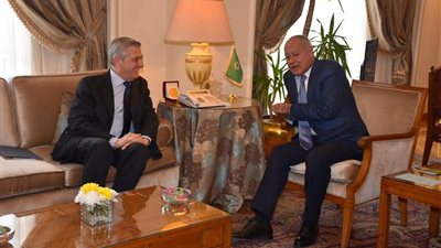 أبو الغيط يبحث مع 