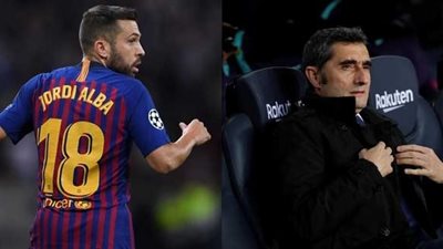 برشلونة يحسم مصير فالفيردي وألبا