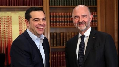 المفوض الأوروبى للاقتصاد من أثينا: نرحب باتفاق بريسبس واليونان تتحرك إلى الأمام